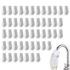 Faucet Filter Cotton Bag, 50 Pieces Water Filter Bag for Sink Faucet