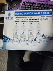 4 Pack – Refresh Replacement Water Filter R 9690, R-9690, LT700P, 46-9690