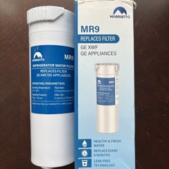 1 Pack MARRIOTTO MR9 Refrigerator Water Filter Replacement GE XWF Without Sealed