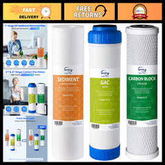 6-Month Prefilter Water Filter for Standard Undersink & Reverse Osmosis RO Syste