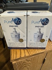 2 – Pure H2O PH21300 Refrigerator Water Filter For Samsung Replacements NEW