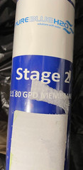 PUREBLUEH20 PURE BLUE H20 WATER FILTER REPLACEMENT 1:1 REVERSE OSMOSIS 2 STAGE