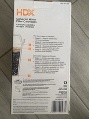 HDX Water Pitcher Replacement Water Filter Cartridges BPA Free 8-Pack