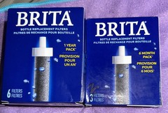Lot of 8 (6 Pack & Partial 2/3 Pack) Replacement Water Bottle Filters-1 yr&4mos!