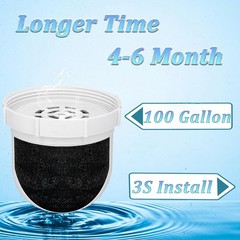 2026 Second Generation Water Pitcher Replacement Filter Compatible with Clear…