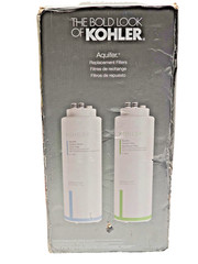 2 KOHLER K-29651-NA FILTERS Aquifer Water Filter Cartridge Replacements New