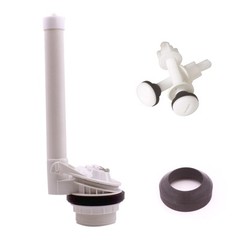 2-Inch Toilet Flush Valve Saving Toilet Repair Kit with Gasket and Bolts Comp…