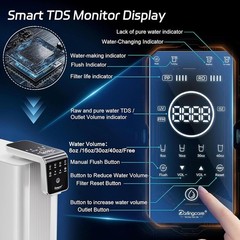 Darlingcare Electric SJ-100R-01 Reverse Osmosis Counter Water Filtration System