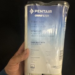 NEW 2-pk Omnifilter RS1 Standard Pleated Cellulose Sediment Filter Cartridge
