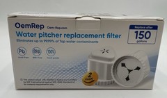 OemRep 2-PACK Replacement Filter EPIC Water Pitcher (150 Gallons)