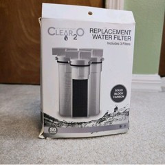 Clear2O Replacement Water Filters CWF503 Fits Models CWS100 Series New In Box