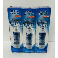 Golden IcePure RWF1200A Water Filter 3 Pk LG LT700P Kenmore ADQ36006101 469690