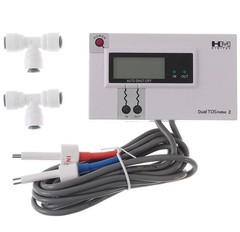 HM Digital Commerical In-Line Dual TDS Monitor Auto-off 0-9990 PPM Digital Calib