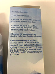 WATEN H2O Refrigerator Water Filter 2 Replacement ΕDR2RXD1 New W