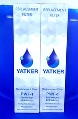 NEW (2) Yatker H20 FRIGIDAIRE Replacement Refrigerator Filters FPPWFU01 EPPWFU01