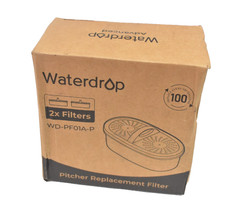 Waterdrop Pitcher & Dispenser Water Filters Cartridges 2 Pack Replacements