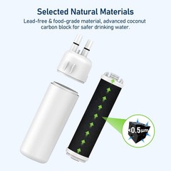 Water Filter Replacement 3 Pack for WRS571CIHV, WRS321SDHV, Compatible Filters