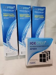 ICEPURE ADQ36006101 Replacement for LG LT700P Kenmore Elite & Air Filter- 3Combo