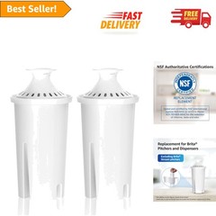 7006 NSF Certified Brita Water Filter Replacement – Twin Pack for Pure Water