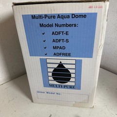 Multipure Aquadome MPAD White Countertop Filter Drinking Water System