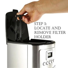 6x/12x Activated Carbon Filter Charcoal Water Filters For Cuisinart Coffee Maker