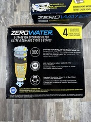 Zero Water 5-Stage Replacement Filter 4 Cartridge/Lot New/Open Box
