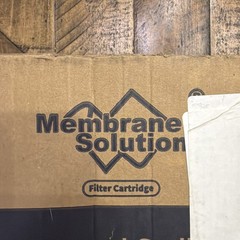 Membrane Solutions PP String Wound Sediment Filter 10″x 2.5″ – 5 Pack, Open Box