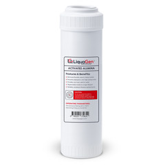 LiquaGen 2.5″ x 10″ Activated Alumina Filter Cartridge – Arsenic Reduction