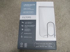 Brand New LifeStraw 10 Cup Home Studio Water Filter Dispenser Polar White