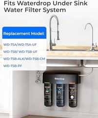 Waterdrop WD-10GC Water Filter Replacement for Waterdrop TSA & TSB & TSA-UF &…