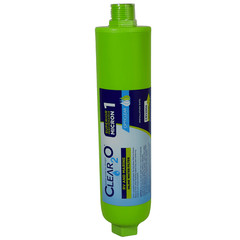 RV & Marine Inline 1 Micron Solid Carbon Block Water Filter Reduced Contaminates