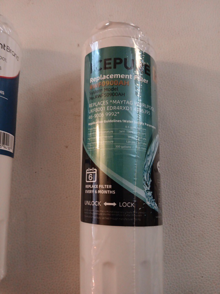 IcePure Pro Refrigerator Water Filter RWF0900AH – for UKF8001, 469006, FILTER 4