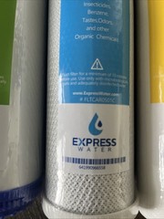 Express Water RO System replacement filters set Of 4 GAC SED ACB ROM New Sealed