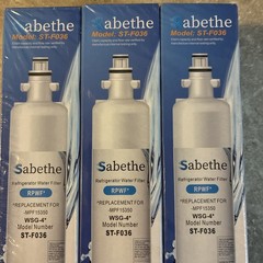 3 Pack Sabethe ST-F036 Refrigerator Water Filter Replacement GE WSG-4