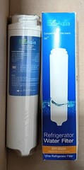 EcoAqua Refrigerator Water Filter Replacement EFF-6022A White for GE MSWF