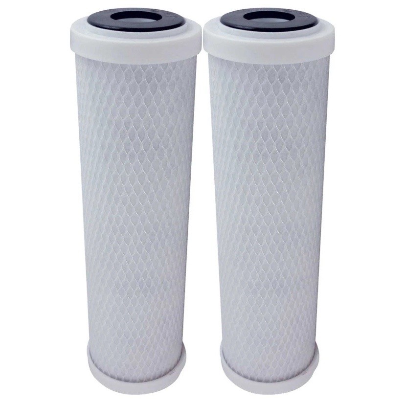 2 Pack Flowpur 8 Carbon Block Filter Compatible Cartridge WCBCS975RV By American