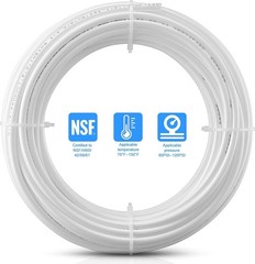 30FT 1/4 Inch O.D.RO Water Tubing,NSF Certified Pipe for ROReverse Osmosis Wa…