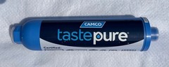Camco Tastepure RV Water Filter, New & Advanced RV Inline Water Filter with Flex