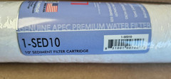 Sealed APEC 1-SED10 Sediment Water Filter For Reverse Osmosis System 10″ X 2.5″