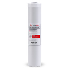 LiquaGen 4.5″ x 20″ GAC/UDF + Phosphate Crystals Cartridge – Scale Reduction