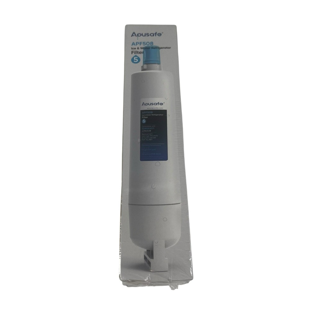 Apusafe Ice & Water Refrigerator Filter APF508 – Compat EDR5RXD1 PWF-NL240V