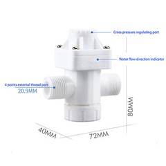 For Water Purifier 2/3/4 Points Interface Pressure Reducing Valve Control Valve