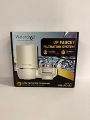 New Waterdrop UF Faucet Filtration System Model No. WD-FC-02