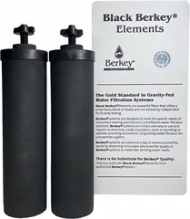 BB9-2 Black Berkey Water Filter Replacement Elements (4-Pack)