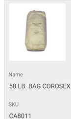 Corosex (.66 CU) 50 Lbs By Clack Great Price Local Pick Up