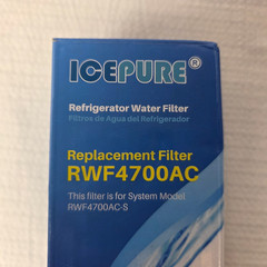 Lot of 2 ICEPURE Refrigerator Water Filters RWF4700AC Sealed in Box