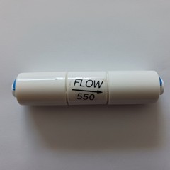 1/4″ Flow Restrictor 550 ML with Quick Connect RO Reverse Osmosis 100-200 GPD