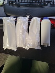 4x DLS C002/SER 3017 Water Filter Compatible with DeLonghi Coffee Machines