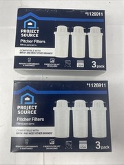 Lot Of 2 – Project Source Replacement for Brita® (and others) Filters 3PK