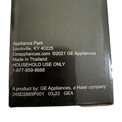 GE Profile Opal Water Filter For Opal Nugget Ice Maker Model: P4INKFILTR (ONE)